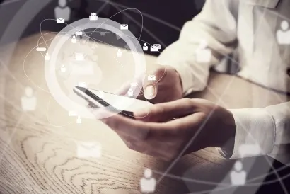 the secure texting process and features