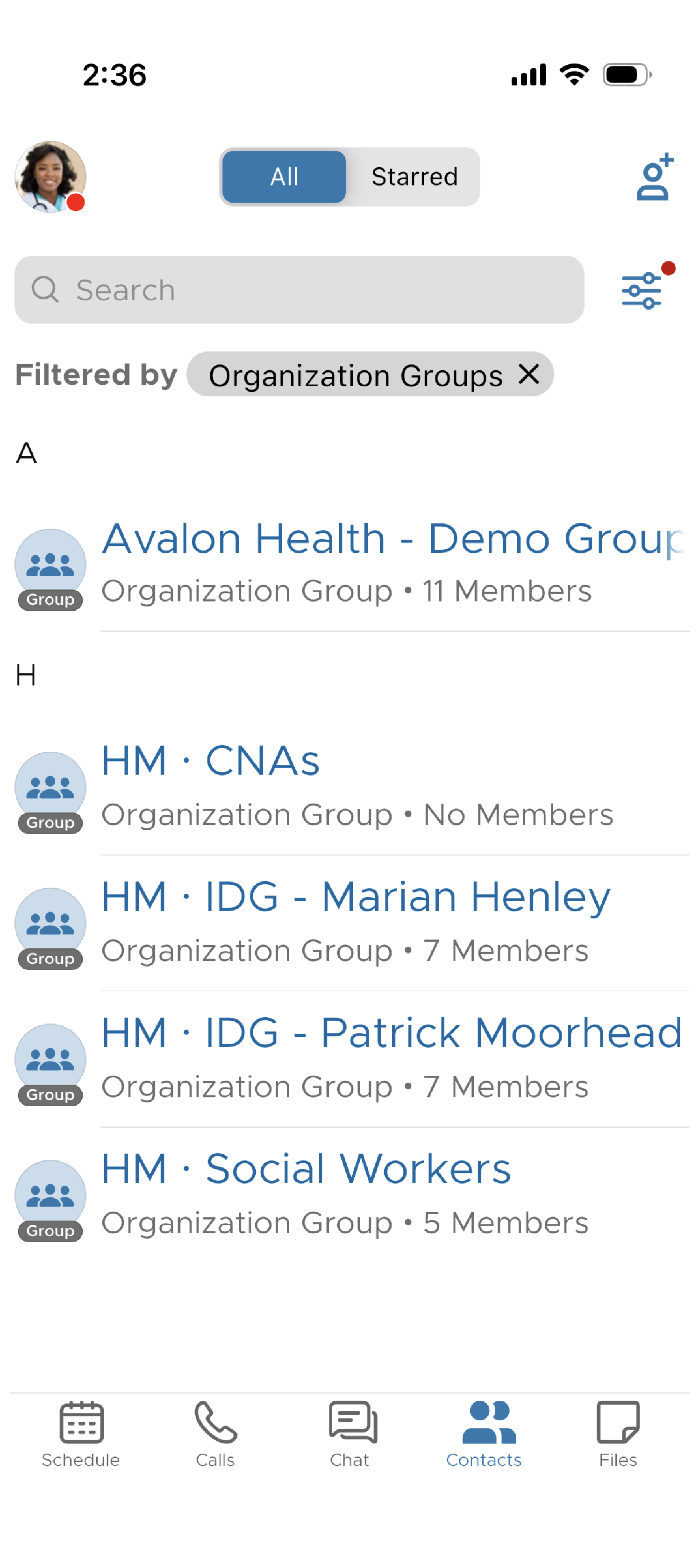 QliqCHAT secure group messaging