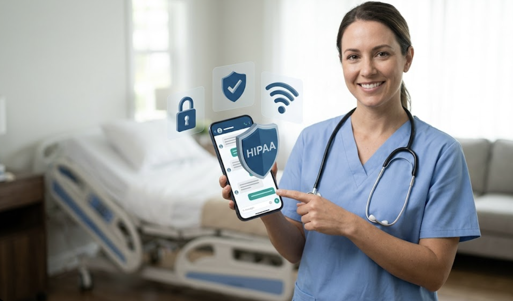 What 'HIPAA-Compliant Messaging' Actually Means for Home Health Agencies